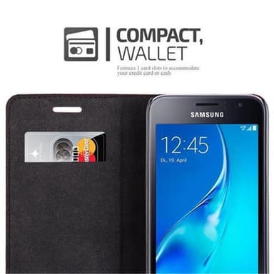 Samsung Galaxy J1 2016 Skal Fodral Case (Röd)