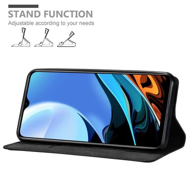 Xiaomi RedMi 9T / POCO M3 Skal Fodral Case (Svart)