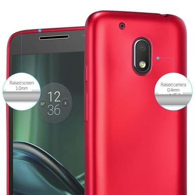 Skal Motorola MOTO G4 PLAY Fodral Case (Röd)