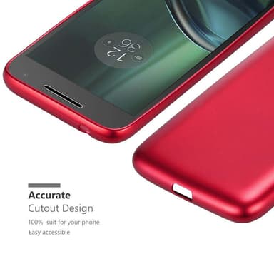 Skal Motorola MOTO G4 PLAY Fodral Case (Röd)