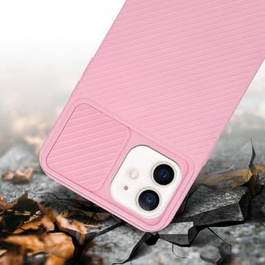 Skal iPhone 12 Fodral Case (Rosa)
