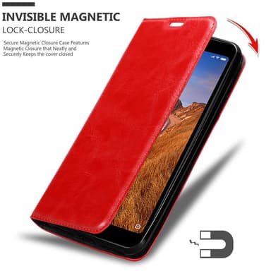 Xiaomi RedMi 7A Skal Fodral Case (Röd)