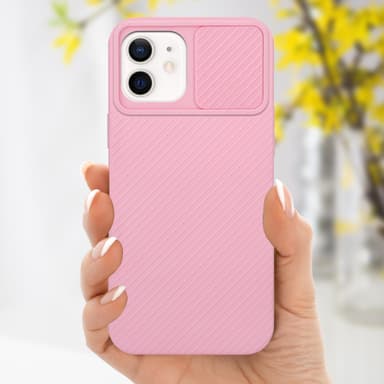 Skal iPhone 12 Fodral Case (Rosa)
