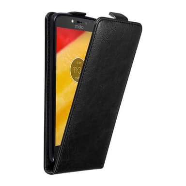 Motorola MOTO C PLUS Flipfodral Skal (Svart)