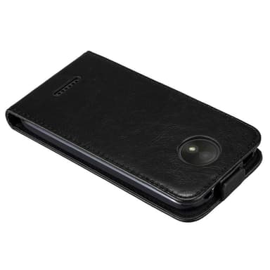 Motorola MOTO C PLUS Flipfodral Skal (Svart)