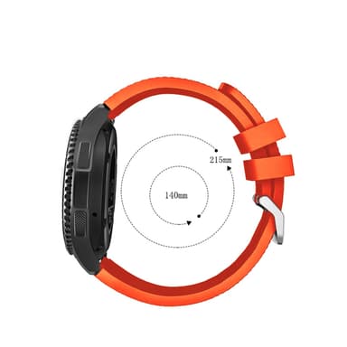 Armband 22 mm för Samsung Galaxy Gear S3/Gear 2