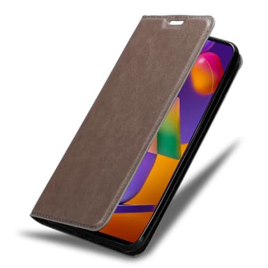 Samsung Galaxy M31s Skal Fodral Case (Brun)