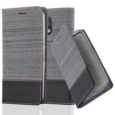 Motorola MOTO G4 / G4 PLUS Plånboksfodral Skal (Grå)