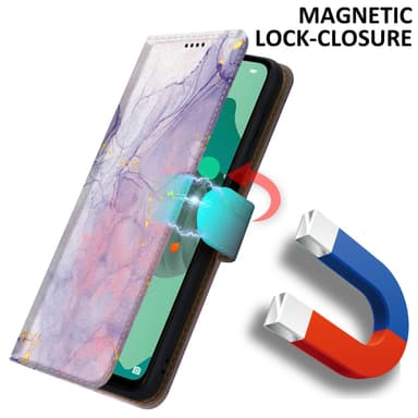 Huawei MATE 30 LITE Plånboksfodral Skal (Lila)