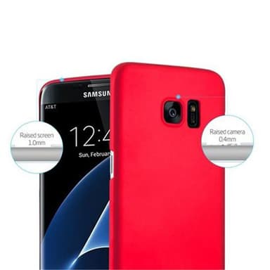 Samsung Galaxy S7 EDGE Skal Fodral Case (Röd)