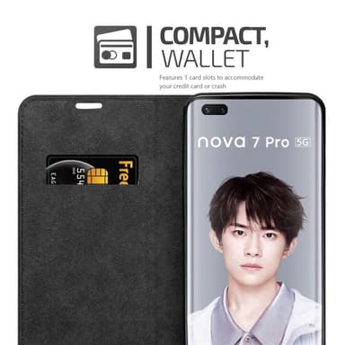 Huawei NOVA 7 PRO 5G Skal Fodral Case (Röd)