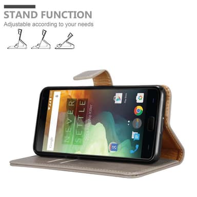 OnePlus 2 Plånboksfodral Skal (Brun)