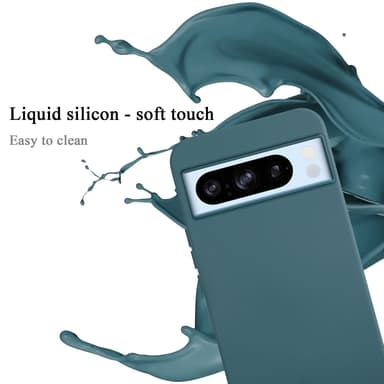 Google PIXEL 8 Pro Skal Fodral Case (Grön)
