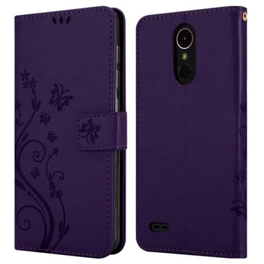 LG K10 2018 / K11 / K11 PLUS Plånboksfodral Skal (Lila)