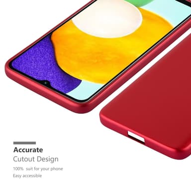 Skal Samsung Galaxy A13 5G Fodral Case (Röd)