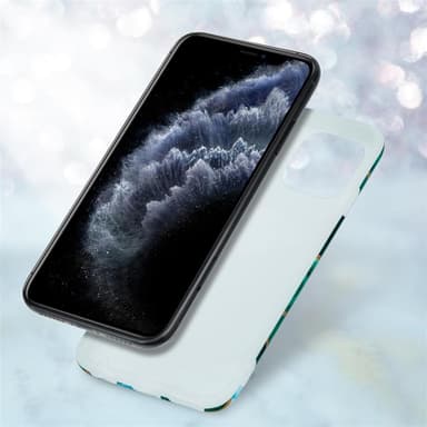iPhone 11 PRO MAX Plånboksfodral Skal (Grön)