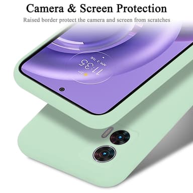 Motorola EDGE 30 NEO Skal Fodral Case (Grön)
