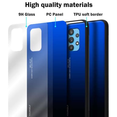 Samsung Galaxy A32 5G Skal Fodral Case (Svart)