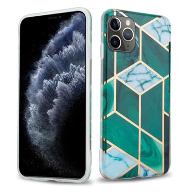 iPhone 11 PRO MAX Plånboksfodral Skal (Grön)