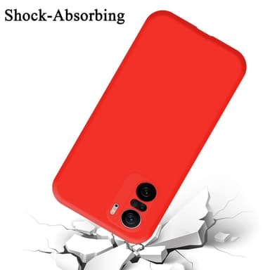 Xiaomi Mi 11i / POCO F3 Skal Fodral Case (Röd)