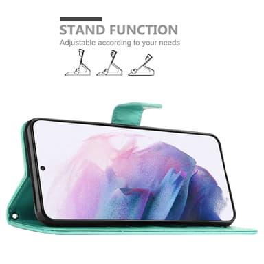 Samsung Galaxy S21 5G Plånboksfodral Skal (Turkos)