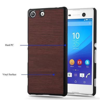 Sony Xperia M5 Skal Fodral Case (Brun)
