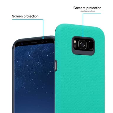 Samsung Galaxy S8 PLUS Skal Fodral Case (Turkos)