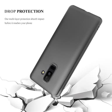 Skal Samsung Galaxy A6 PLUS 2018 Fodral Case (Grå)