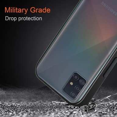 Samsung Galaxy A51 5G Skal Fodral Case (Transparent)