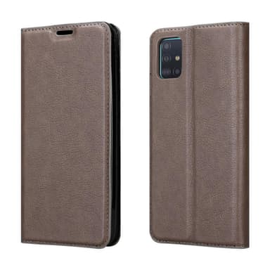Samsung Galaxy A51 5G Skal Fodral Case (Brun)