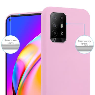 Skal Oppo A94 5G Fodral Case (Rosa)