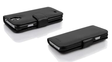 Samsung Galaxy S4 Plånboksfodral Skal (Svart)