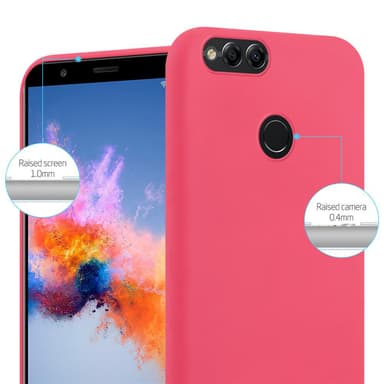 Skal Honor 7X Fodral Case (Röd)