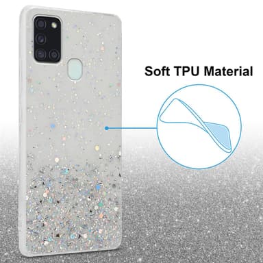 Samsung Galaxy A21s Skal Fodral Case (Transparent)