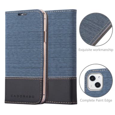iPhone 13 MINI Plånboksfodral Skal (Blå)