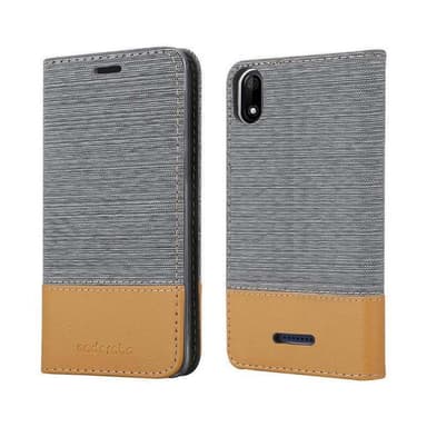 WIKO Y60 Plånboksfodral Skal (Grå)