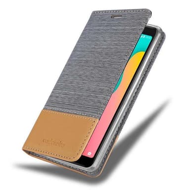 WIKO Y60 Plånboksfodral Skal (Grå)