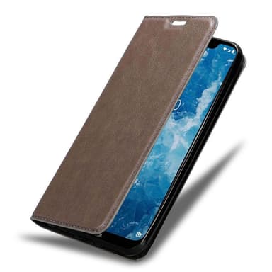 Nokia 7.1 PLUS / X7 Skal Fodral Case (Brun)