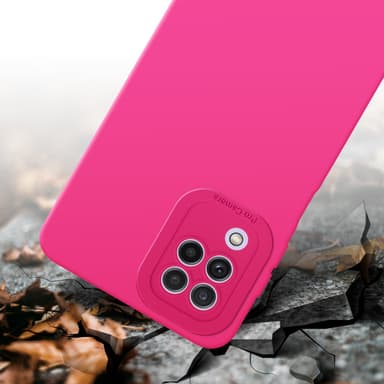 Samsung Galaxy A22 4G Skal Fodral Case (Rosa)