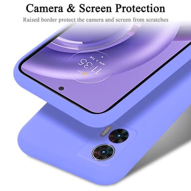 Motorola EDGE 30 NEO Skal Fodral Case (Lila)