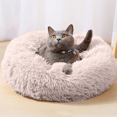 Hundbädd Kattbäddskudde Hund Katt Soffa 100cm (beige)