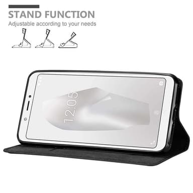 BQ Aquaris C Skal Fodral Case (Svart)