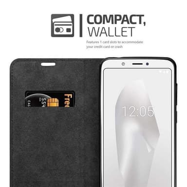 BQ Aquaris C Skal Fodral Case (Svart)