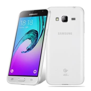 Samsung Galaxy J3 2016 Skal Fodral Case (Transparent)
