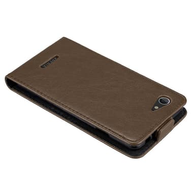 Sony Xperia E3 Flipfodral Skal (Brun)