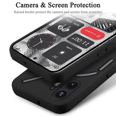 Nothing Phone 2 Skal Fodral Case (Svart)