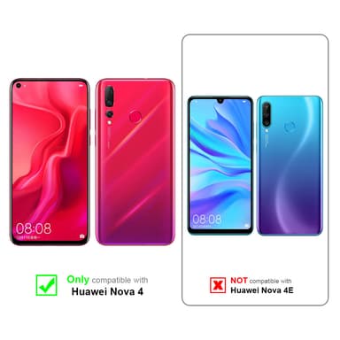 Skal Huawei NOVA 4 Fodral Case (Röd)