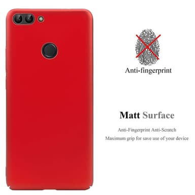 Huawei P SMART 2018 / Enjoy 7S Skal Fodral Case (Röd)