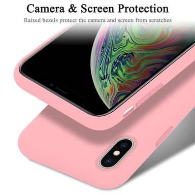 iPhone XS MAX Skal Fodral Case (Rosa)