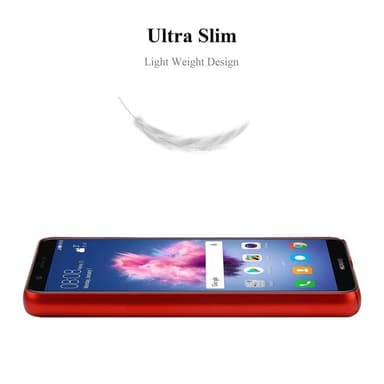 Huawei P SMART 2018 / Enjoy 7S Skal Fodral Case (Röd)